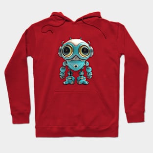 3D Badass Robot 4 Hoodie